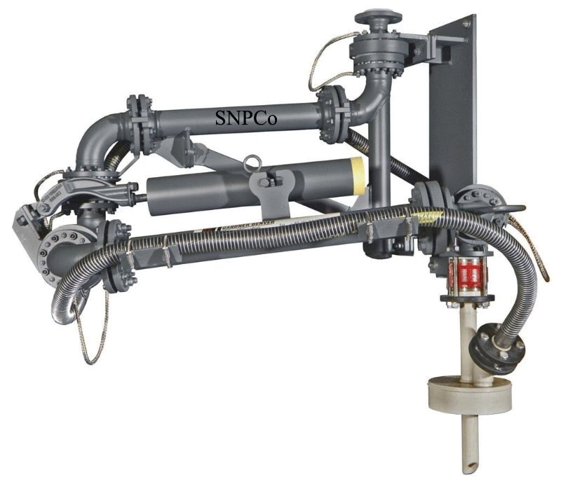 بازوی بارگیری و تخلیه فرآورده های نفتی