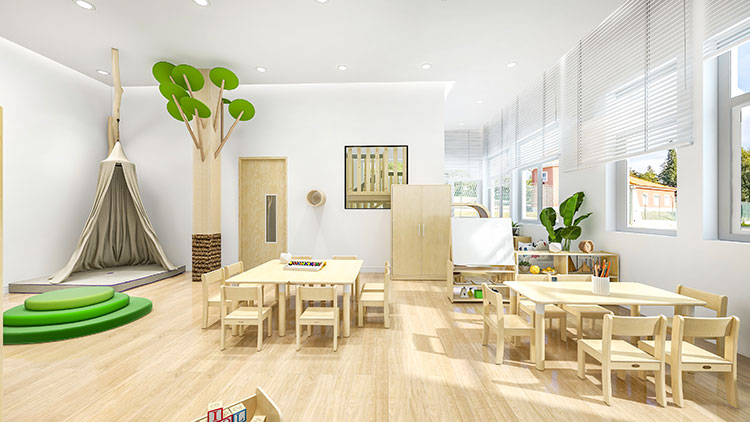 Best Montessori Nursery Preschool Classroom Layout Examples Templates