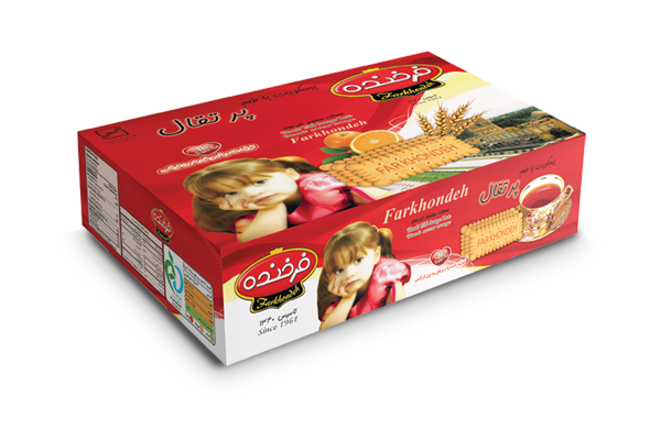 بیسکویت پرتقالی ۱۳۰۰ فرخنده