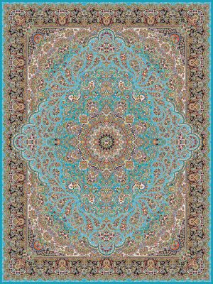 فرش 1200 شانه طرح مطهر