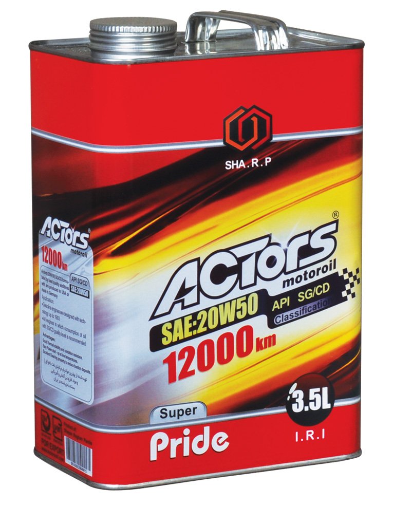 روغن موتور سوپر پراید