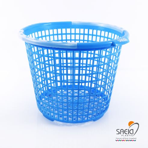 سبد لباس دو رنگ بزرگ