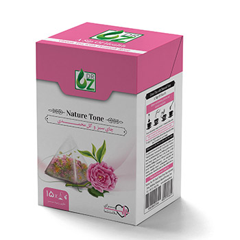 چای سبز و گل محمدی