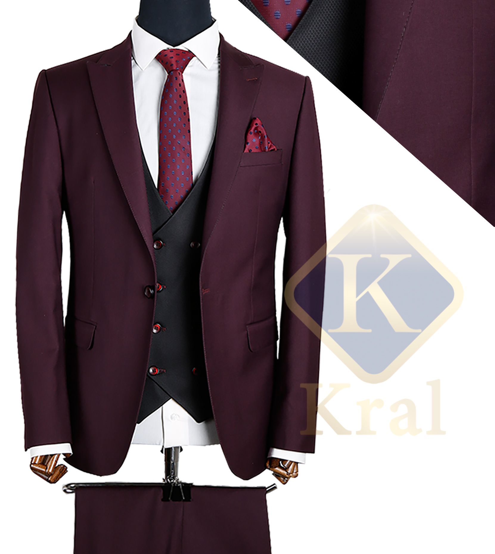 کت و شلوار اسپرت کرال