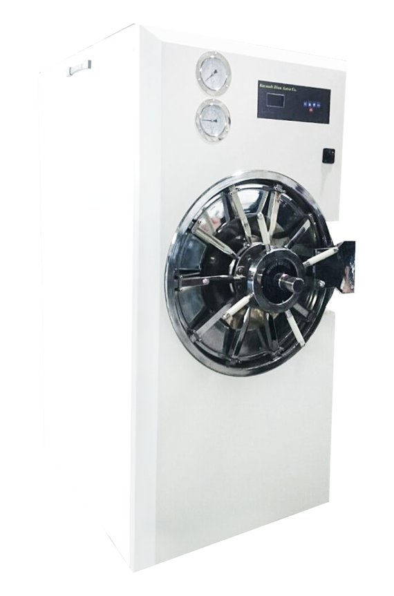 اتوکلاو بیمارستانی 200 لیتری تک درب