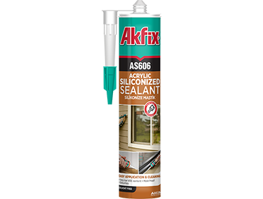درزگیر اکریلیک سیلیکونی آکفیکس AKFIX AS606
