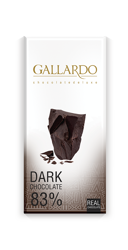 شکلات تابلت گالاردو تلخ ۱۰۰ گرم ۸۳٪