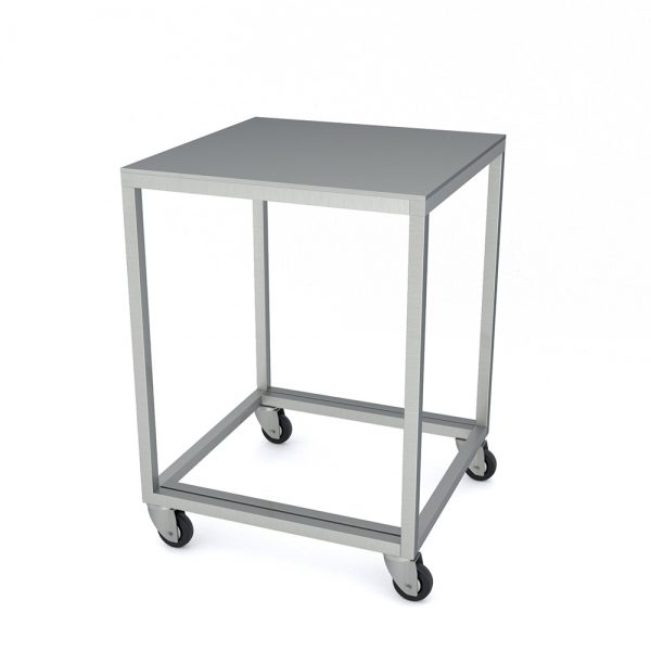 Movable all steel table - for roll