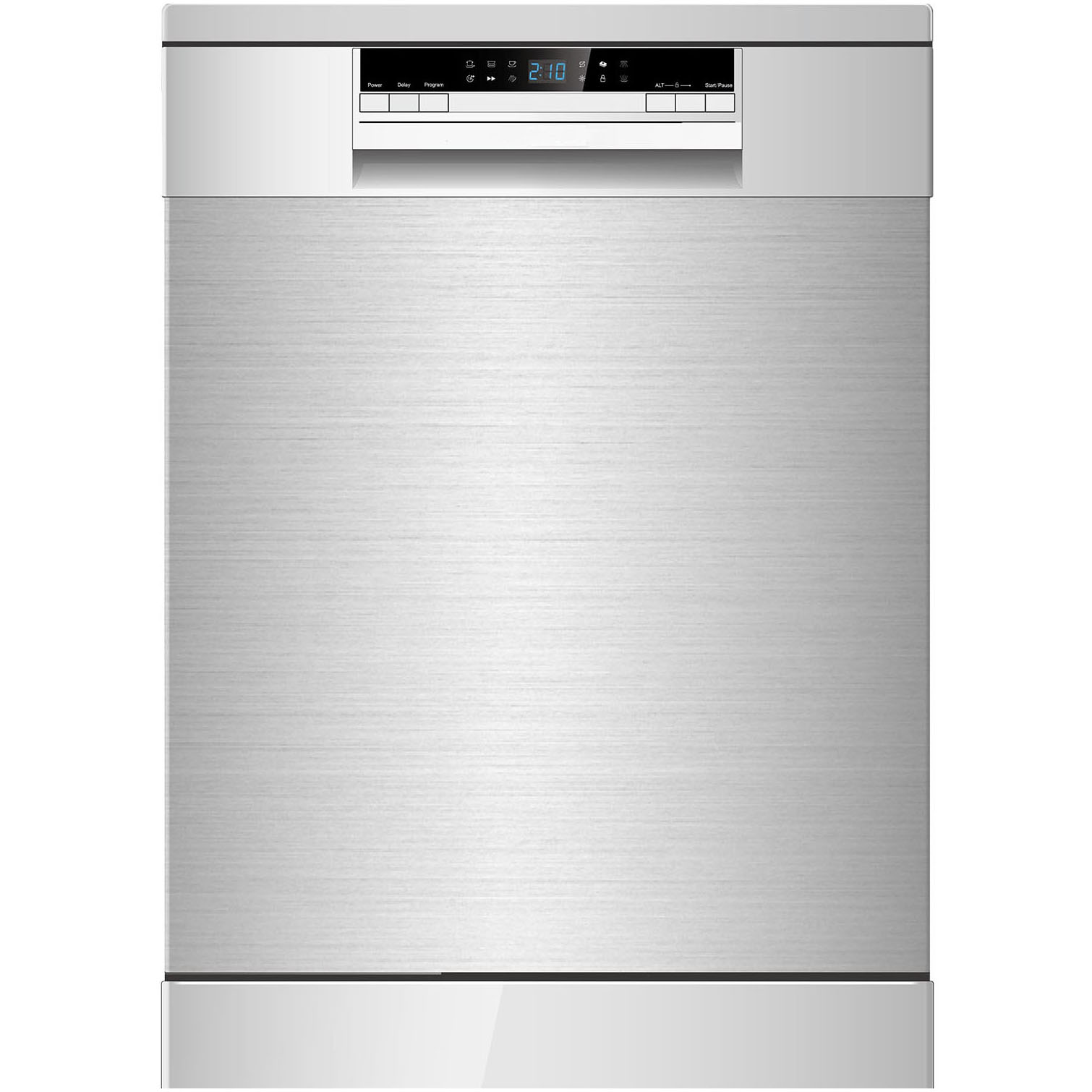 Silver dishwasher for 12 people, Snowa Clean Power series