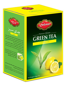 چای سبز لیمویی گلستان