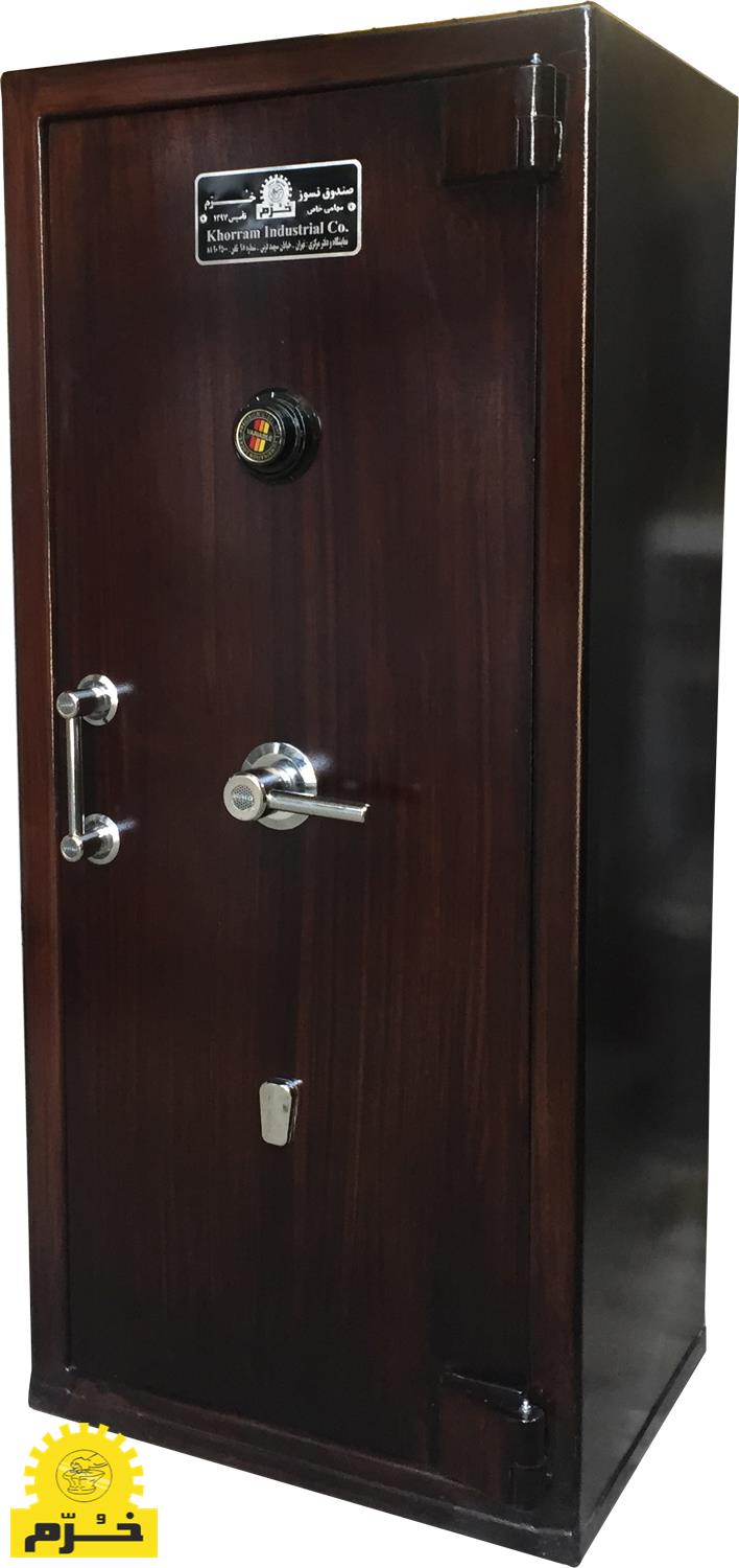 گاوصندوق مخصوص نگهداری اسلحه خرم طرح چوب مدل 155