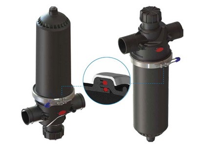 فیلتر پلی آمید دیسکی دوبل ساده 4 اینچ آیتوک