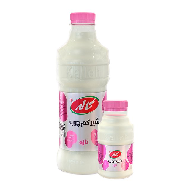 Low-fat whole bottle milk