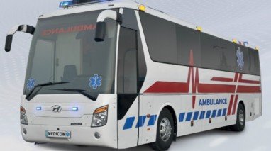 Medical Ambulance Bus