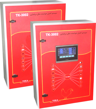 کنترل هوشمند مرغداری-دوسالن