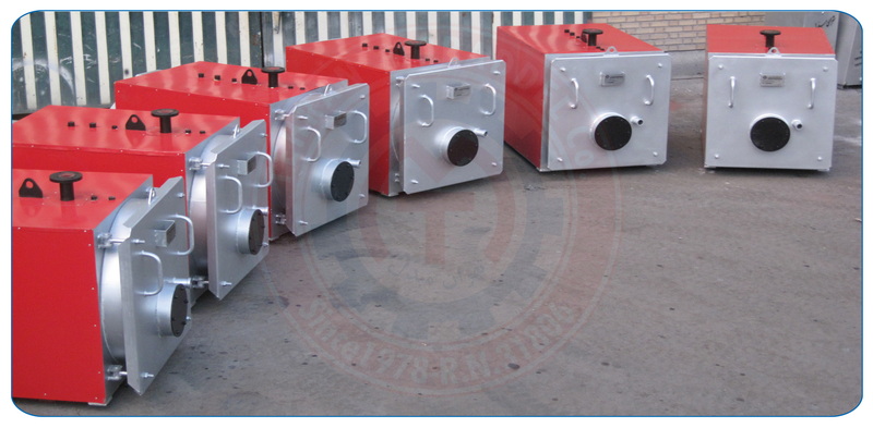 دیگ آب داغ فایر تیوب سه پاس عقب تر