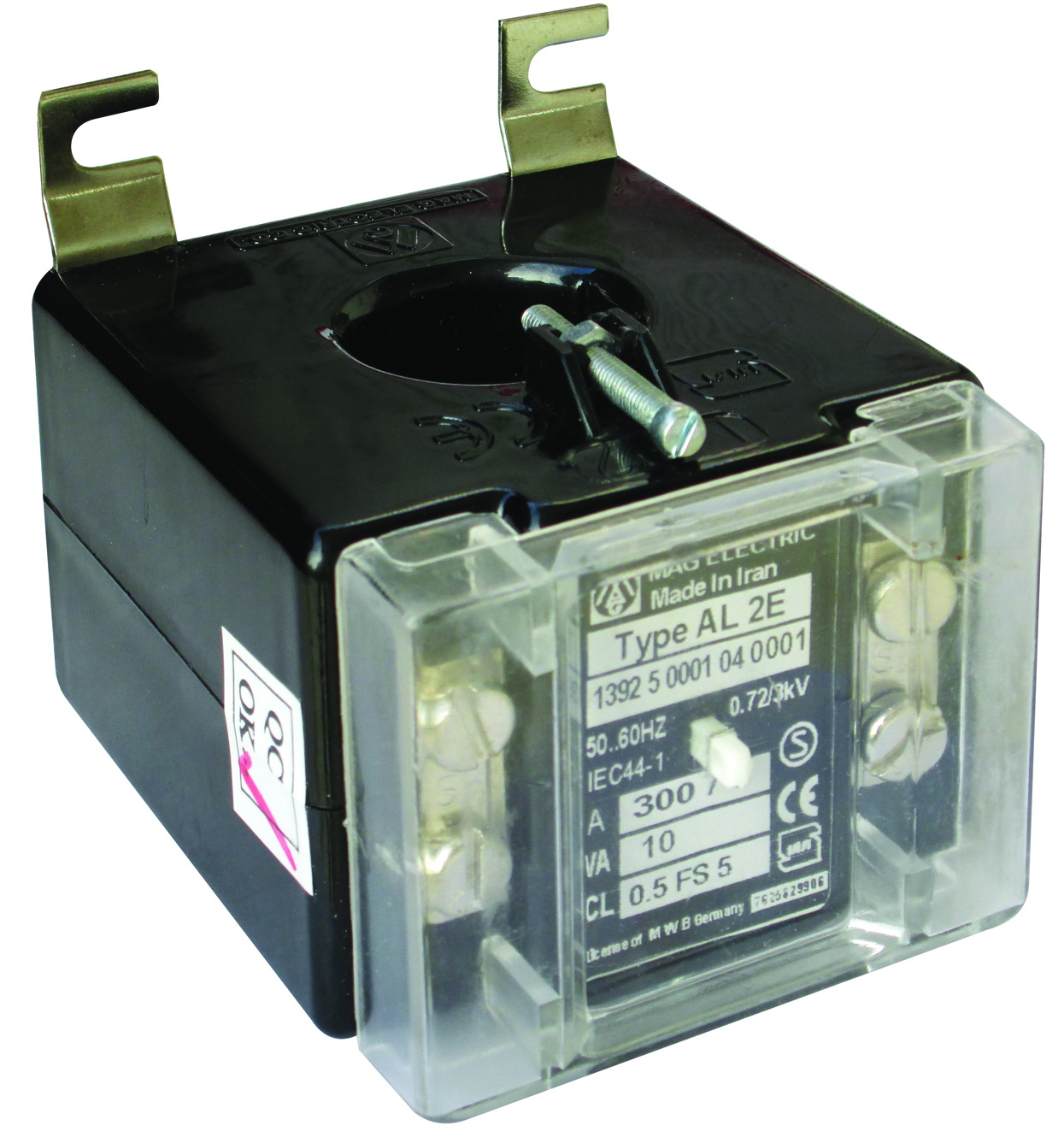 AL2 E – ترانسفورماتور جریان از 100 تا 600 آمپر