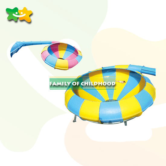 Adult Water Slides Fiberglass Water Park Equipment for Pool