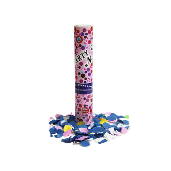 استوانه شادی پولک رنگی