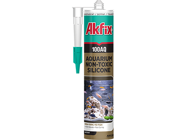 درزگیر سیلیکون اسیدی ویژه آکواریوم آکفیکس AKFIX SILICONE 100AQ