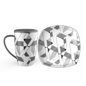 Ceramic Dinnerware Set Mug and Plate Set