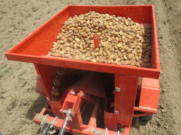 سیب زمینی کار دو ردیفه انگشتی مدل AF2