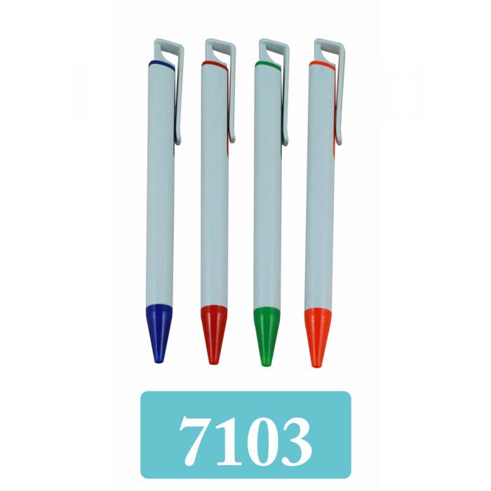 خودکار پلاستیکی تبلیغاتی کد 7103