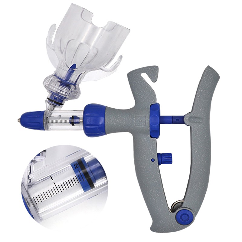 2ml, 5ml continuous automatic vaccine poultry syringe for chicken cattle pig