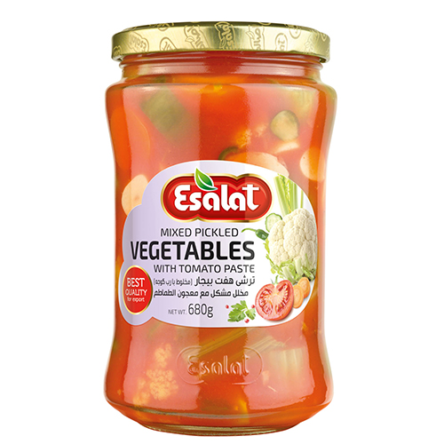 ترشی هفت بیجار ۶۸۰گرمی