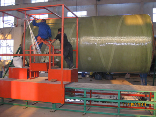 خط تولید مخزن FRP