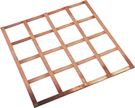 Integrated and grid earth plate