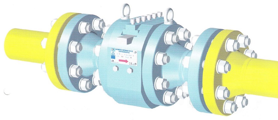 Orifice type flowmeters single barrel