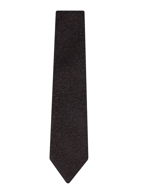 کراوات چهارخانه ال سی من مدل 10350409817-مشکی