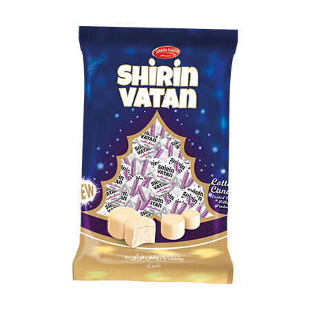 پشمک روکش شکلات