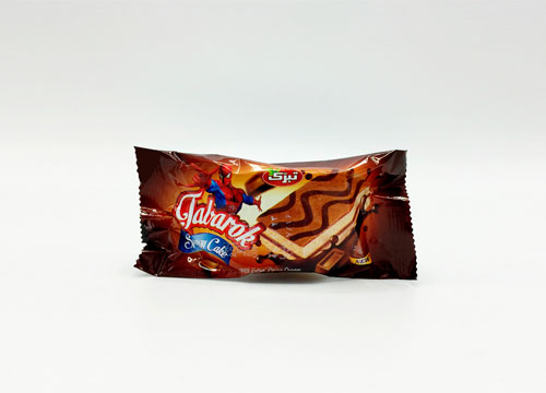 کيک لايه اي 20 گرمی کاکائويي