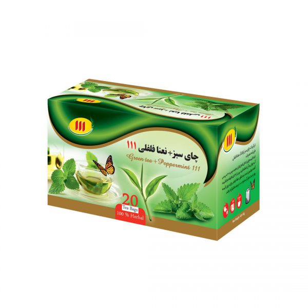چای سبز و نعناع فلفلی