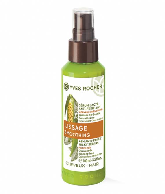 Ayurvedic hair conditioner and anti-frizz serum