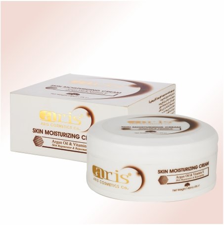 کرم مرطوب کننده صورت و بدن حاوی روغن آرگان و ویتامین E