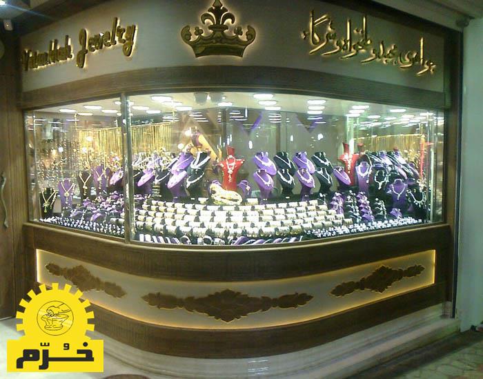 گاوصندوق زیر ویترینی آسانسوری سفارشی