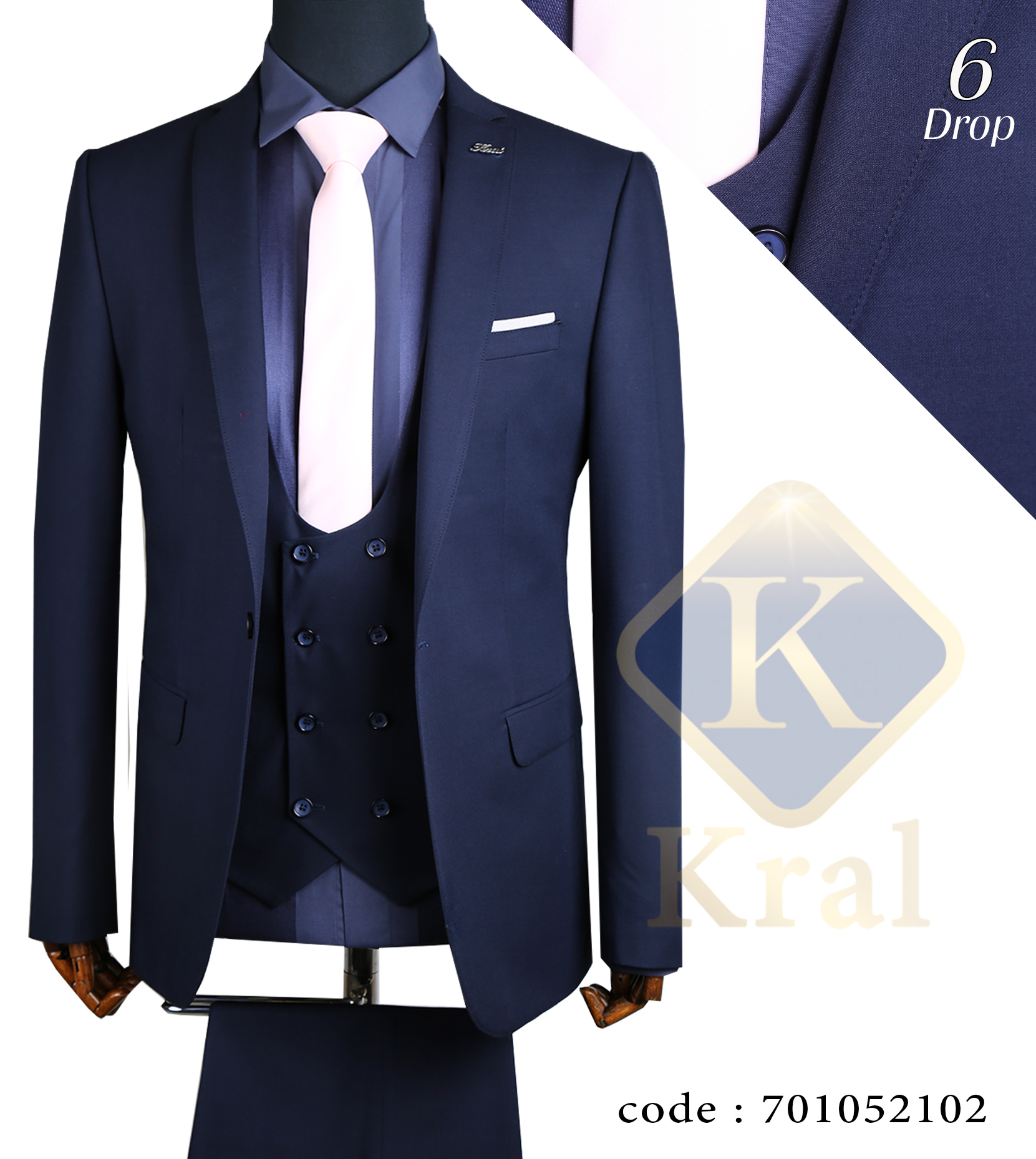 کت و شلوار دامادی کرال