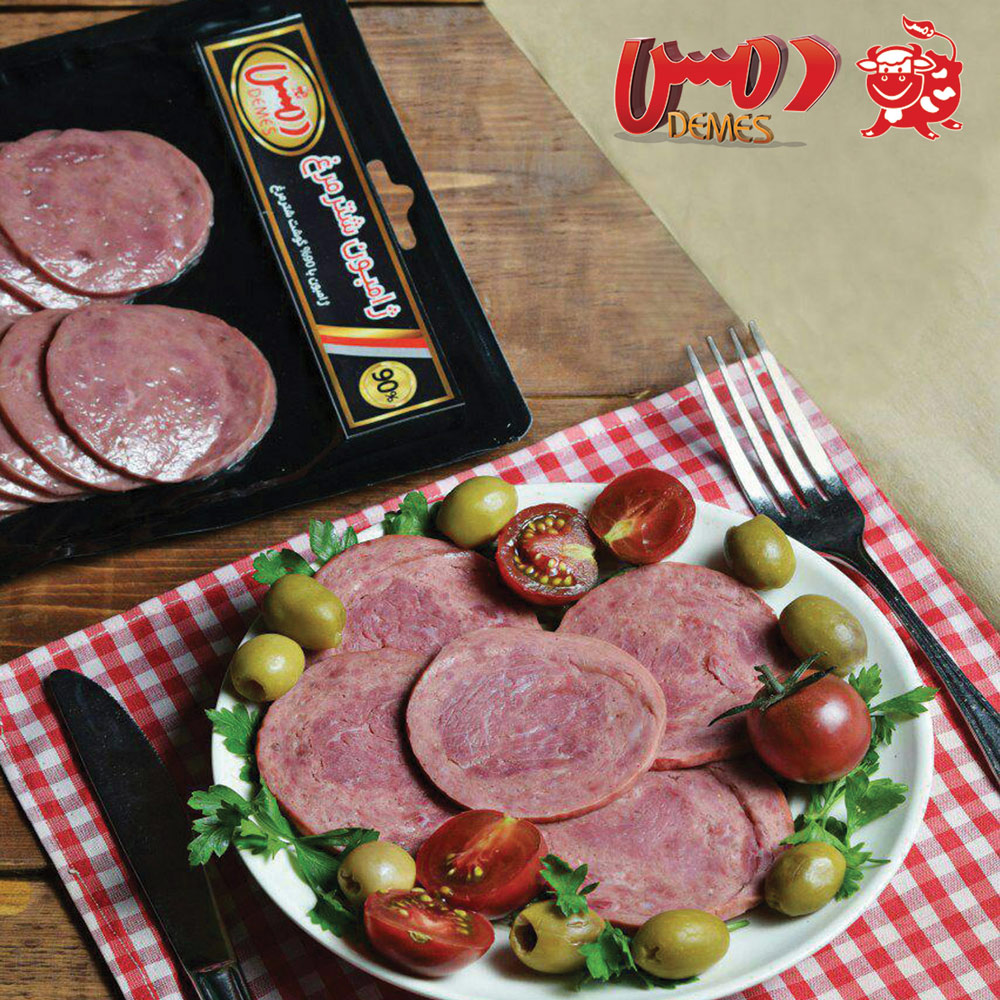 ژامبون شترمرغ 90 درصد