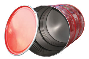 Standard barrel in open (no internal cover)