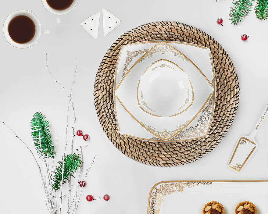 سرویس چینی پاریس طرح دنیا