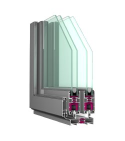 پنجره ترمال بریک کشویی SX 77 T