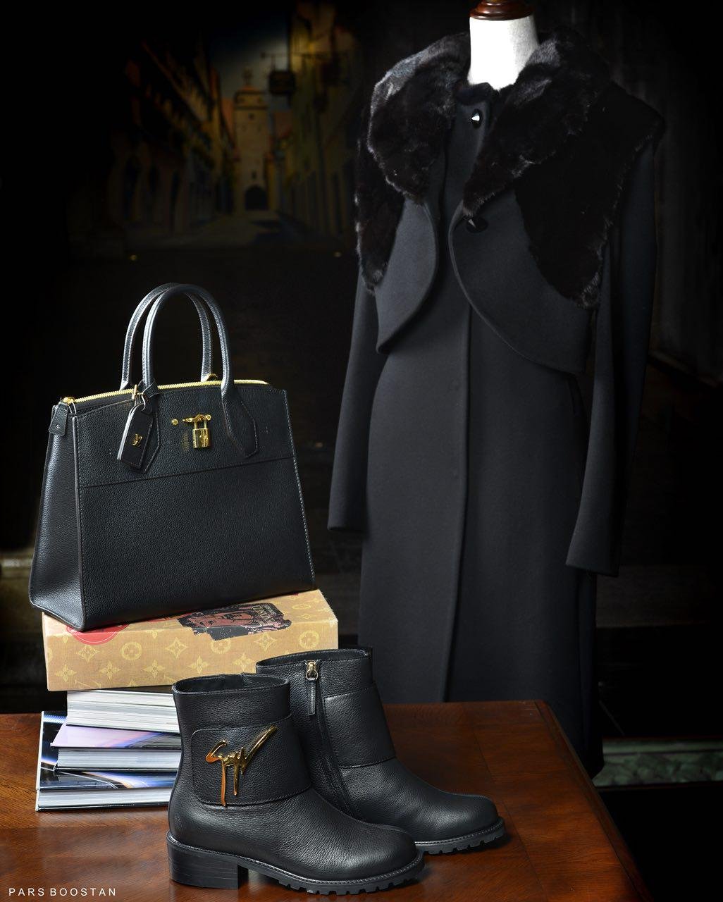 ست زنانه Louis Vuitton, Teresa Tardia, Giuseppe Zanotti