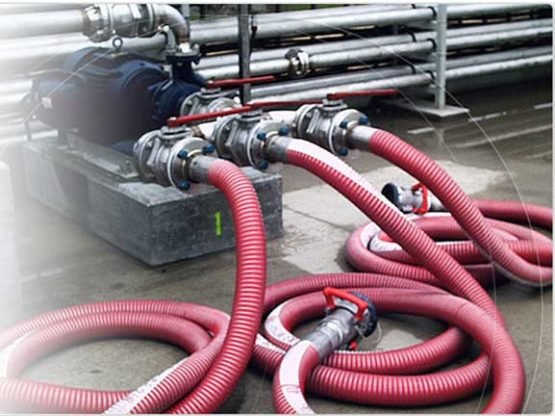 Edible oil drain composite hose