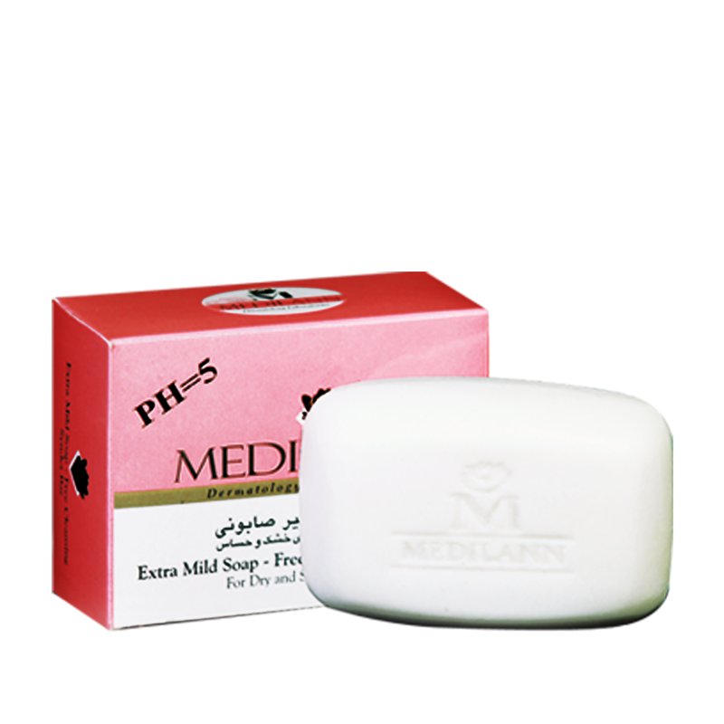 Non-soap cleanser for dry and sensitive skin