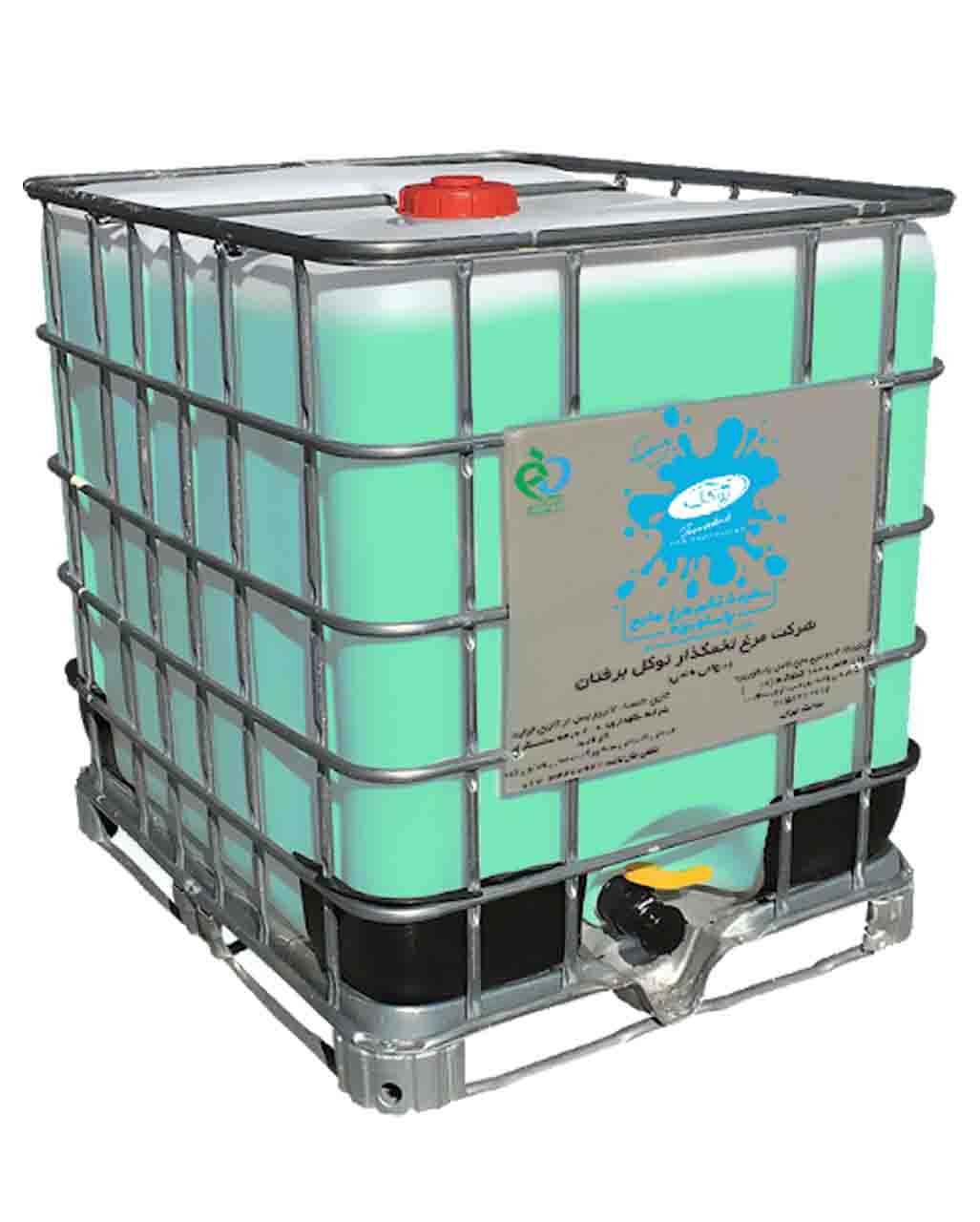 سفیده تخم مرغ مایع خالص پاستوریزه ۹۰۰ کیلوگرمی