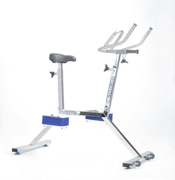 دوچرخه ثابت آبی