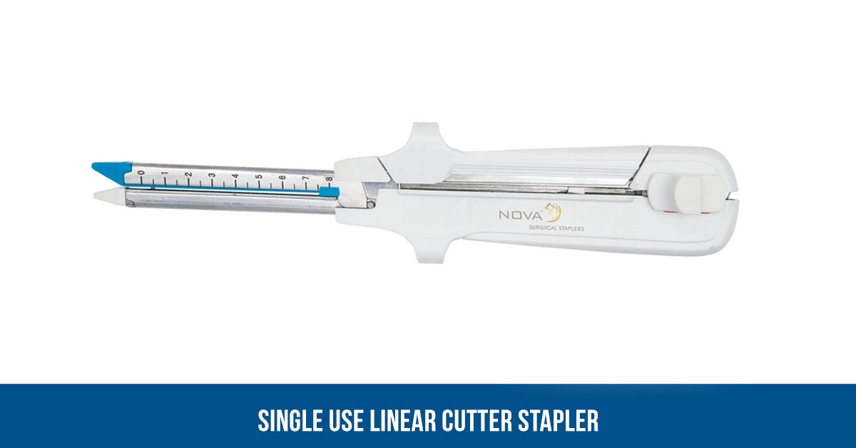 Disposable linear shear stapler